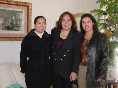 Edith, Nelia, Mary June Julian - Lee at Seneca in San Francisco