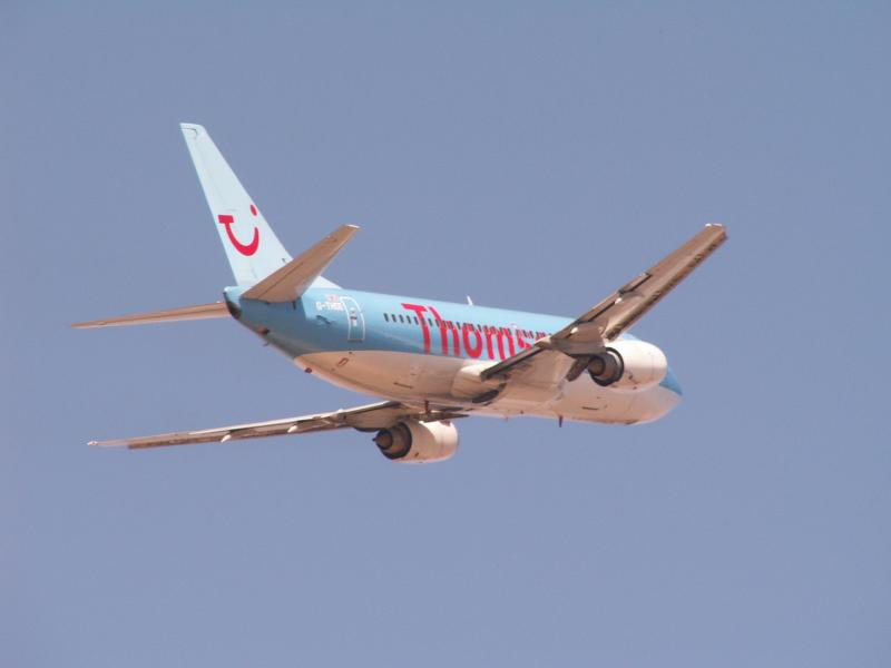 Thomsonfly Aircraft at Faro International Airport
