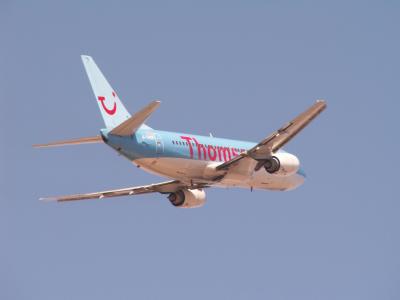 Thomsonfly Aircraft at Faro International Airport
