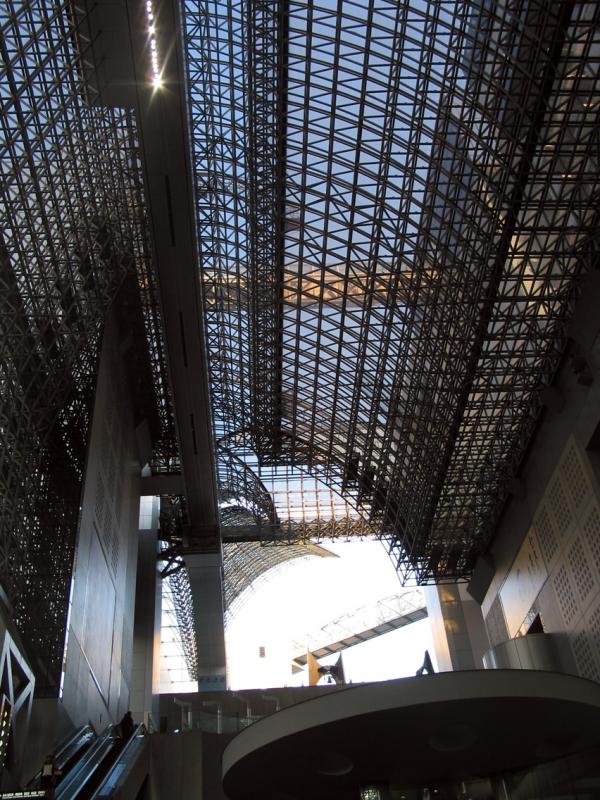 Glass and Steel Kyoto Station