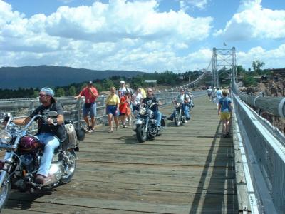 Harleys crossing