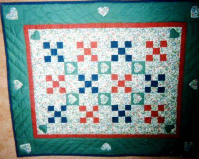 Kennedy's baby quilt