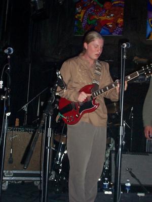 Derek Trucks at the night club Howlin' Wolf, New Orleans, jazz fest 2003.