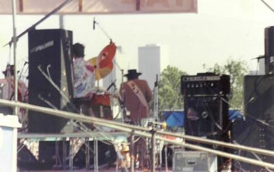 Jazz fest, New Orleans, made between 1989 and 91 best I remember.