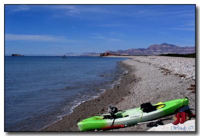 Kayak on Shore
