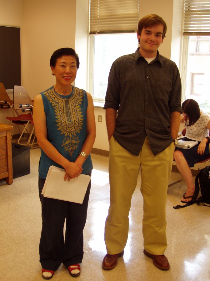 Here I am with the architect of all this craziness, the renowned Noda-sensei
