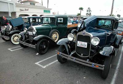 1930 Ford Model A's