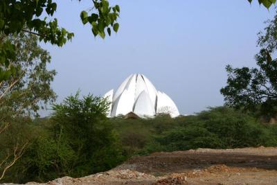 View from the ISKCON, Bahai Temple, Delhi