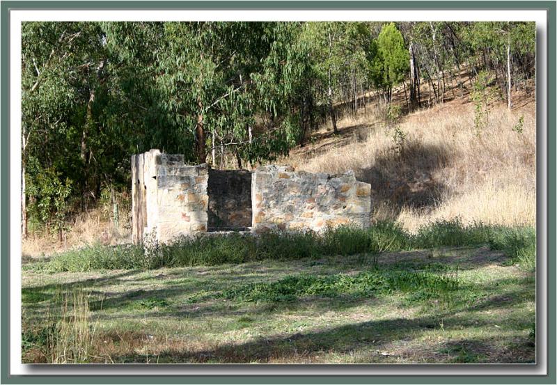 Derelict building from the mining days