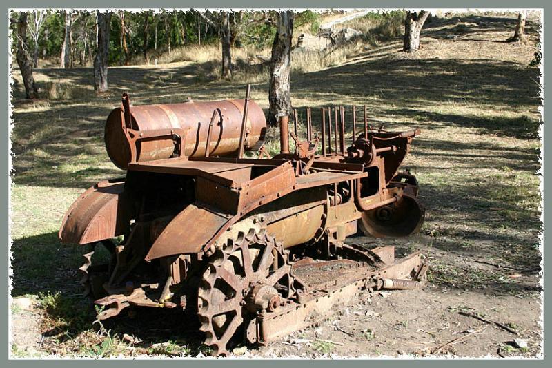 Derelict ironwork near mine