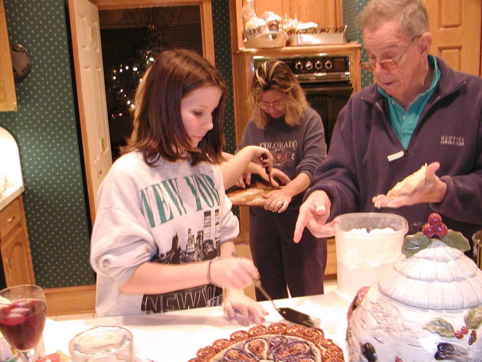 Into the Oven