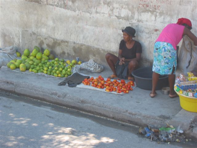 veggie markets on the street