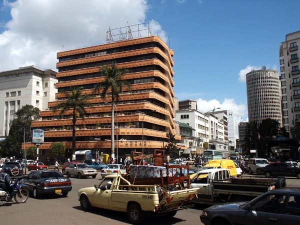 Kenyatta Avenue at Kimathi Street