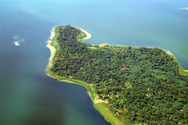 Small island near Kkome Island, Lake Victoria, Uganda