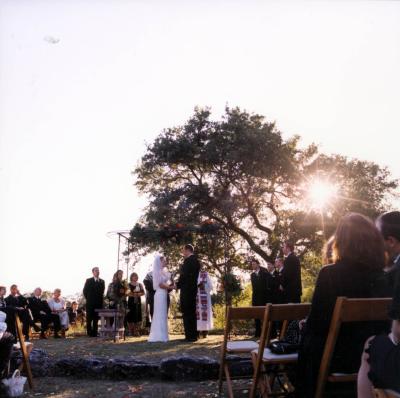 View of ceremony