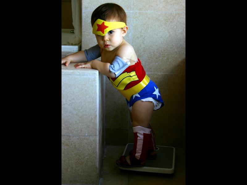 Wonder Woman weighs out the situation