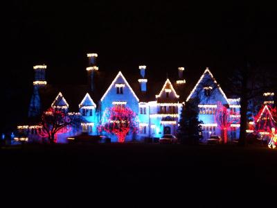 Hartwood Acres, a county park, has an annual light display that grows each year.