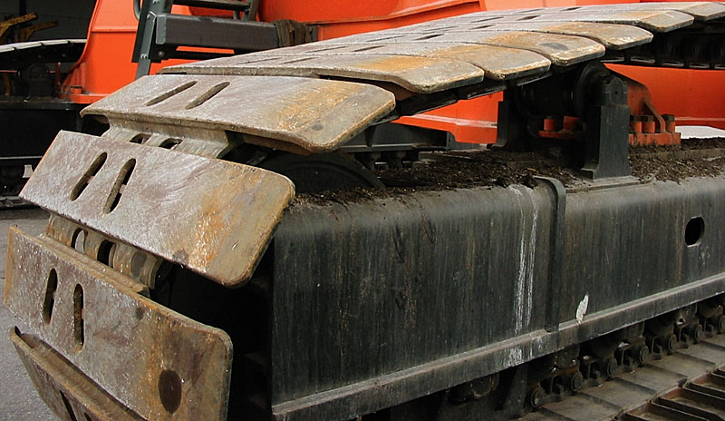 Caterpillar treads