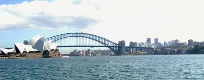 Sydney Harbor Bridge and Opera House