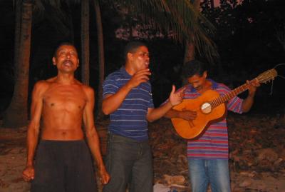 Local musicians on the beach around midnight.jpg