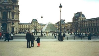 The Louvre: Did not care for relatively new steel-glass pyramid. Its modern look detracts from the age & richness of the museum.