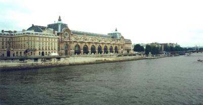 The Orsay Museum on the Seine River. Houses mainly French art from the 1800's (mainly impressionist painters).