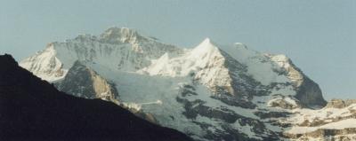 View of the Alps from our hotel room balcony (2)