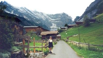 The Alps: Gimmelwald, Switzerland