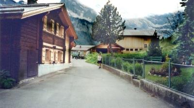 Judy in Gimmelwald