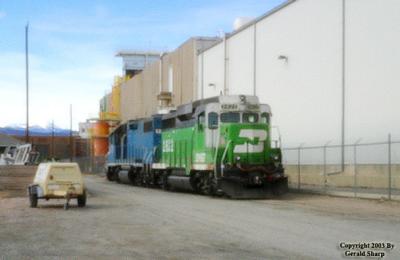 Pinhole BNSF At Longmont, CO