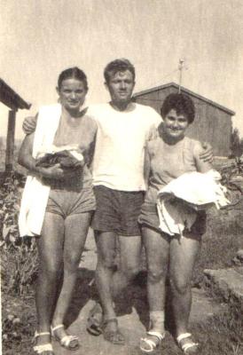 נירה,  חסידה,  וחנינא - סער 1955