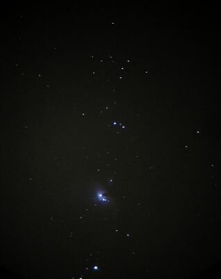 this is one of the result with the widesan eyepiece, M42 and NGC1981