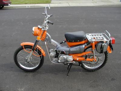 My 1973 Honda CT 90