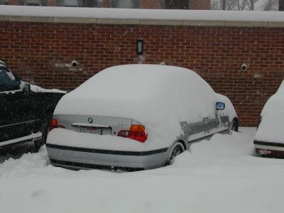 My Car ... Buried!