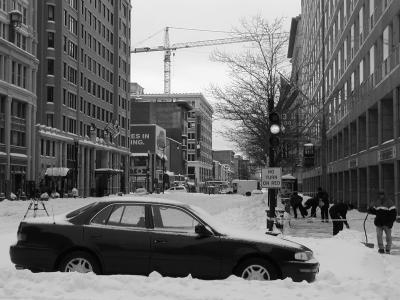 More Downtown Snow