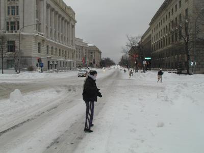 Debbie at Pennsylvania Avenue