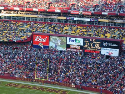 Redskins Game - Slim Lead, but Will It Hold?