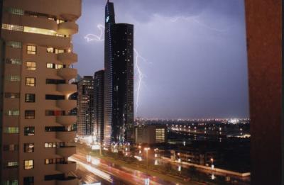 A rainy day in Dubai