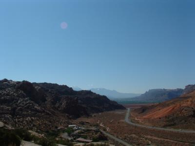 Road from Moab, UT