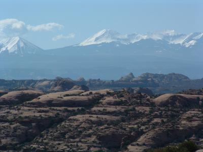 Arches and La Sal Mountains