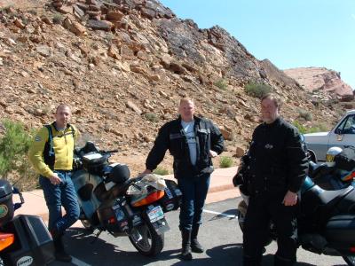 Mitch, Shawn, Ron B. in Arches