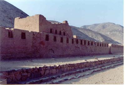 Tambo Colorado, originally a fortified administrative centre before being adapted and used as an Incan coastal outpost