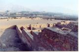 Tambo Colorado. On the far side is the public plaza and the garrison and messengers quarters