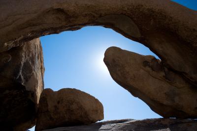 Arch and sun