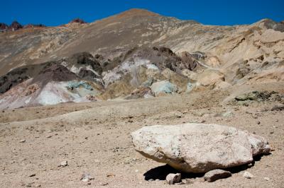 Rock and artists' palette