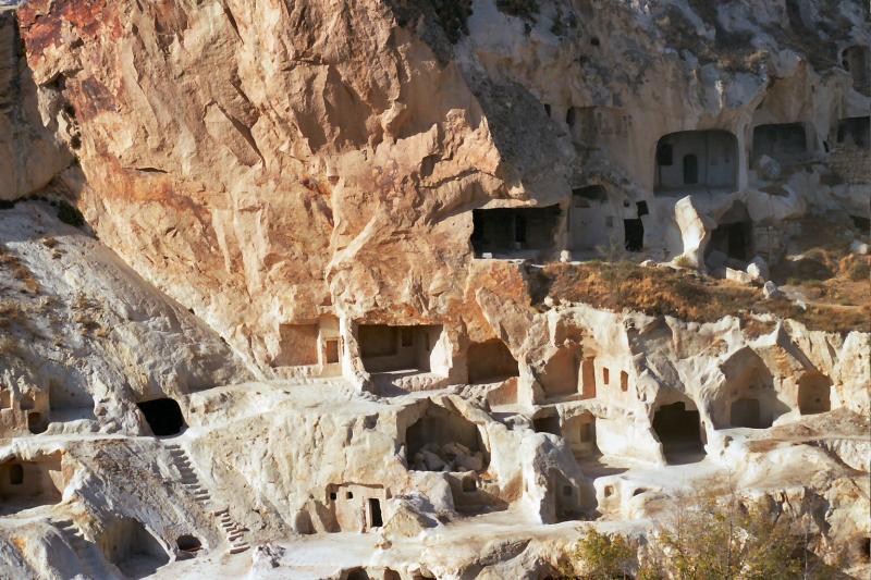 Rock houses in Cappadocia