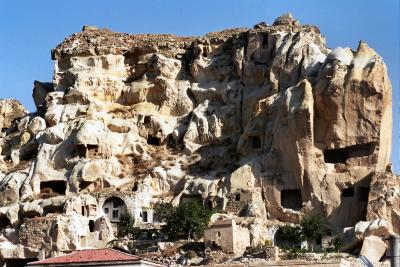 Rock houses in Cappadocia