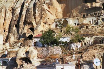 Rock houses in Cappadocia