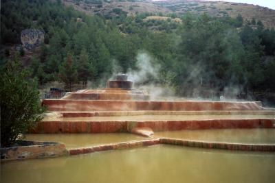 Pamukkale: fake thermal baths at our hotel