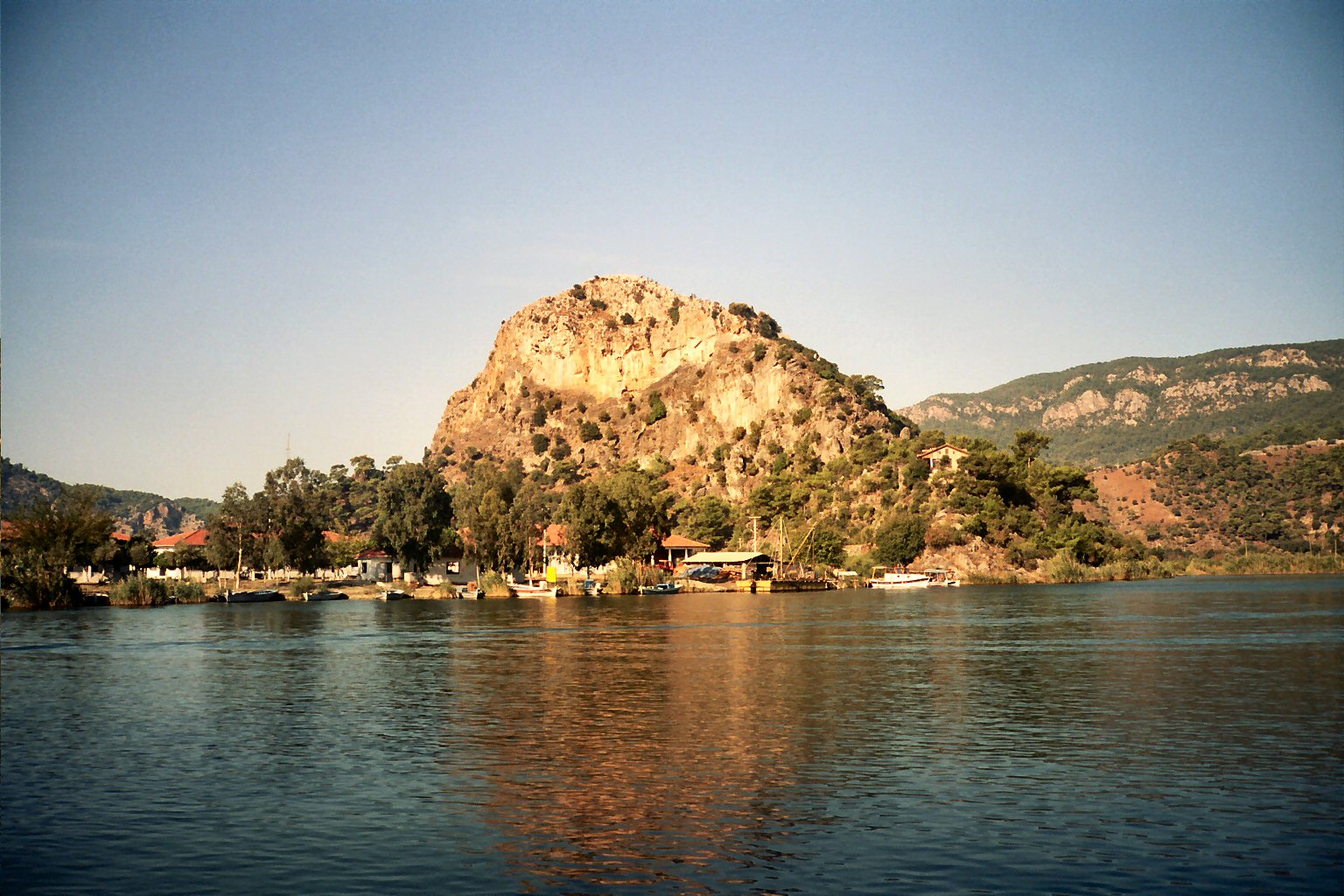 from boat, Dalyan